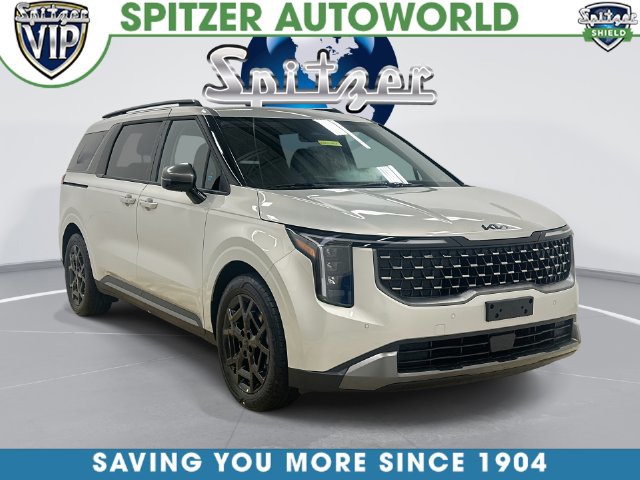 White (Ivory Silver) 2027 Kia Carnival Minivan Front-Wheel Drive 8-Speed Automatic