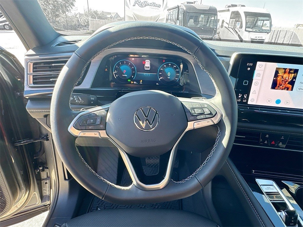 2025 Volkswagen Atlas Cross Sport 2.0T SE w/Technology Gray at DeMontrond Automotive Group