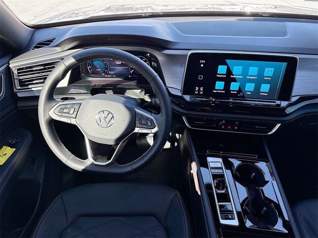 2025 Volkswagen Atlas Cross Sport 2.0T SE w/Technology Gray at DeMontrond Automotive Group