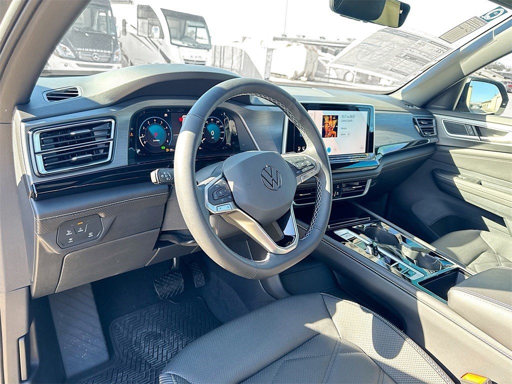 2025 Volkswagen Atlas Cross Sport 2.0T SE w/Technology Gray at DeMontrond Automotive Group