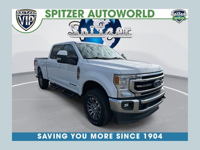Oxford White 2021 Ford F-250 Super Duty Lariat Crew Cab 4WD Pickup Truck Four-Wheel Drive Automatic