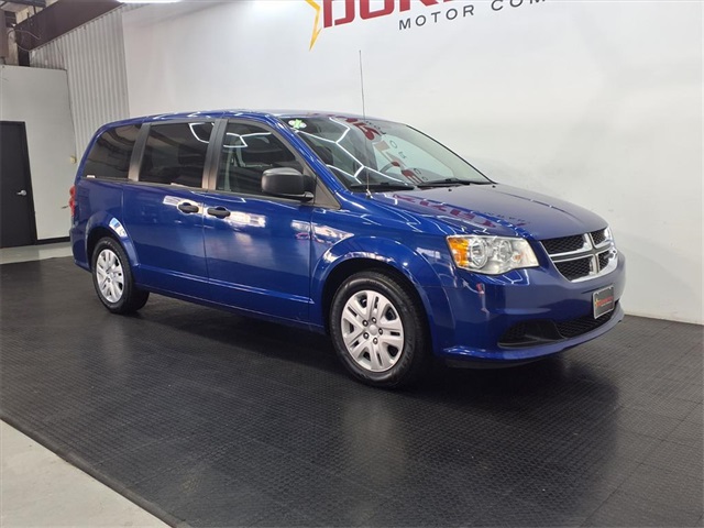 2020 Dodge Grand Caravan SE Blue at DeMontrond Auto Country