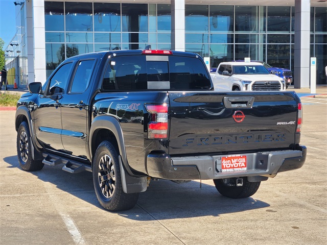 2023 Nissan Frontier PRO-4X Black at Durrett Motor Company
