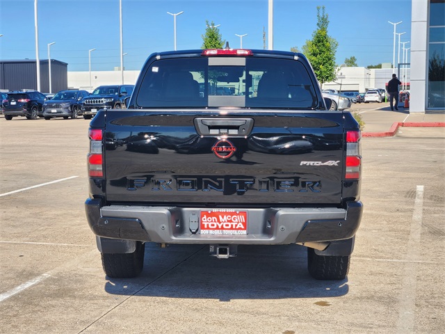 2023 Nissan Frontier PRO-4X Black at Durrett Motor Company