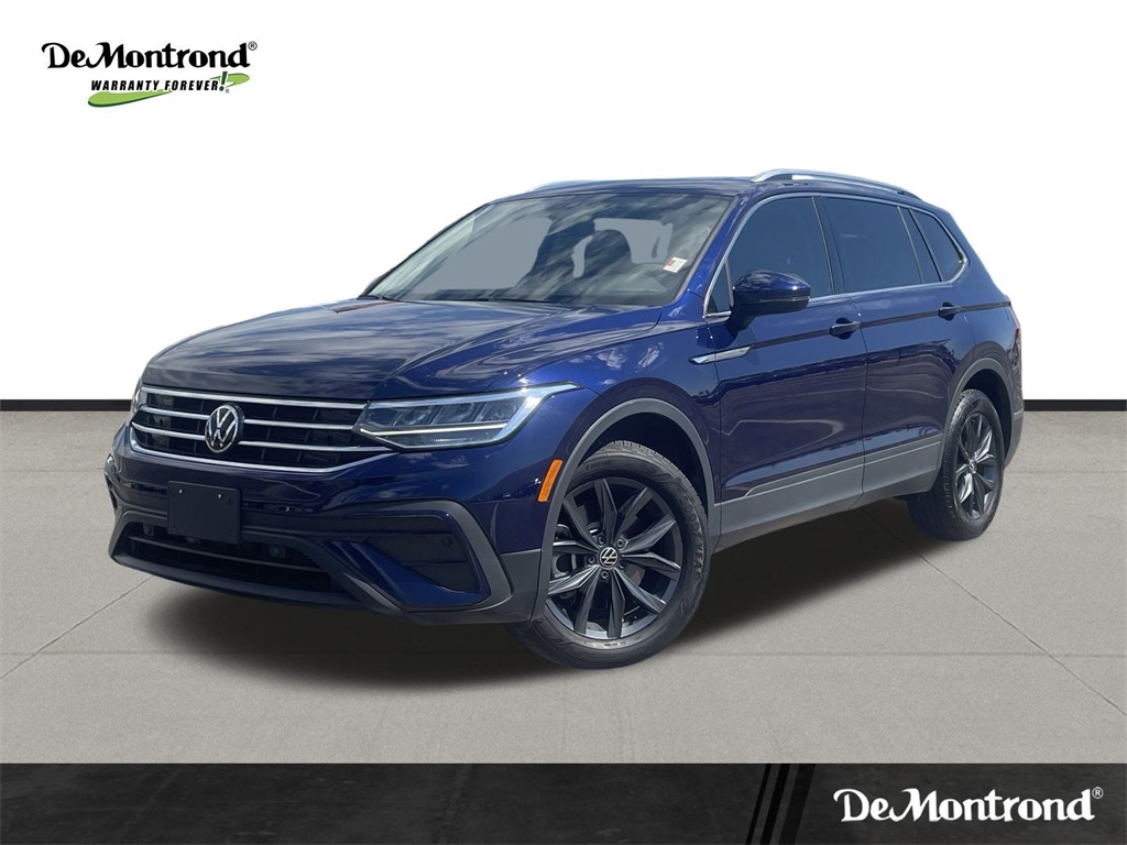 2023 Volkswagen Tiguan 2.0T SE Blue at DeMontrond Automotive Group