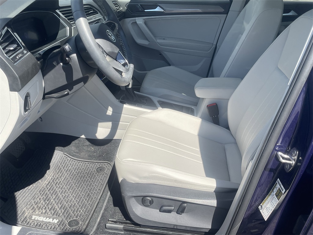 2023 Volkswagen Tiguan 2.0T SE Blue at DeMontrond Automotive Group