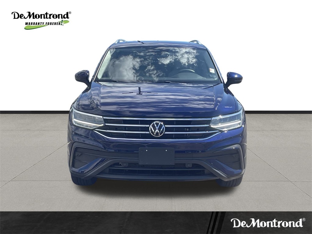 2023 Volkswagen Tiguan 2.0T SE Blue at DeMontrond Automotive Group