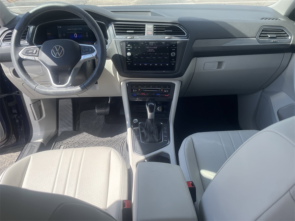 2023 Volkswagen Tiguan 2.0T SE Blue at DeMontrond Automotive Group