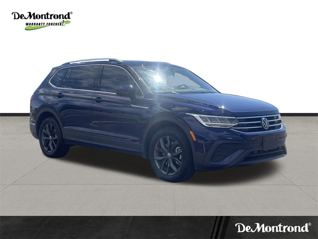 2023 Volkswagen Tiguan 2.0T SE Blue at DeMontrond Automotive Group