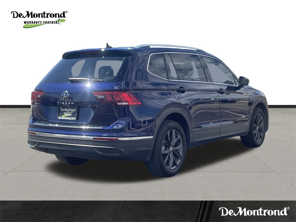 2023 Volkswagen Tiguan 2.0T SE Blue at DeMontrond Automotive Group