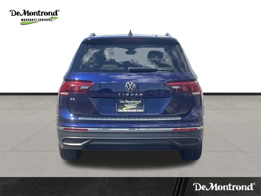 2023 Volkswagen Tiguan 2.0T SE Blue at DeMontrond Automotive Group