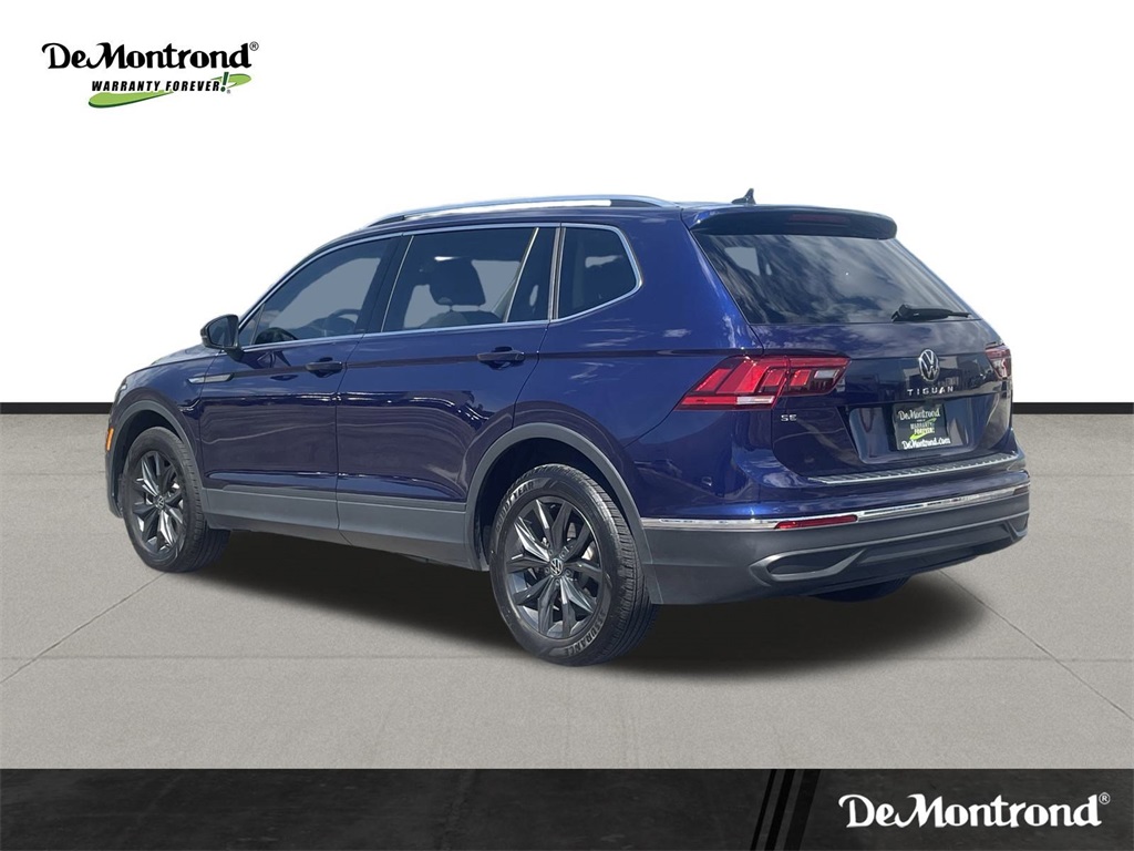 2023 Volkswagen Tiguan 2.0T SE Blue at DeMontrond Automotive Group