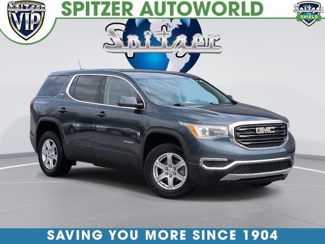 Gray (Dark Sky Metallic) 2019 GMC Acadia SLE-1 AWD SUV / Crossover Four-Wheel Drive 6-Speed Automatic