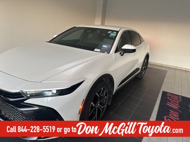 2023 Toyota Crown XLE White at Don McGill Toyota