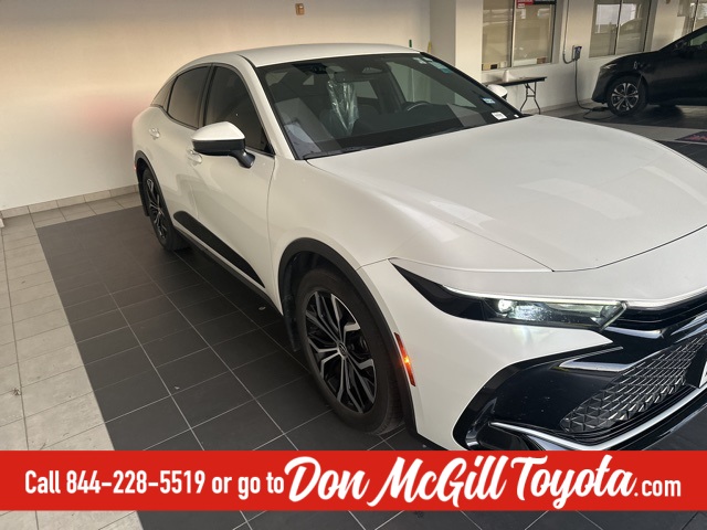 2023 Toyota Crown XLE White at Don McGill Toyota