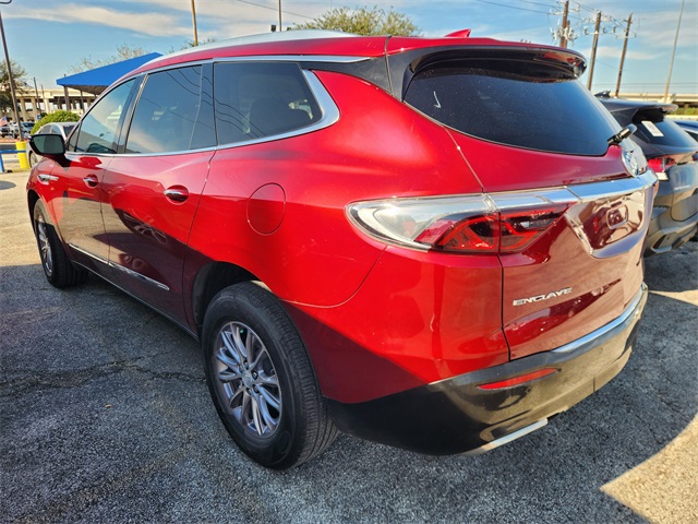 2022 Buick Enclave Essence Red at DeMontrond Auto Country
