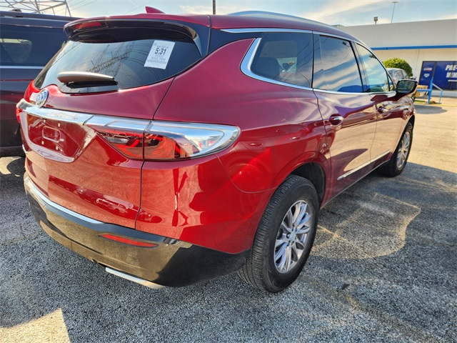 2022 Buick Enclave Essence Red at DeMontrond Auto Country