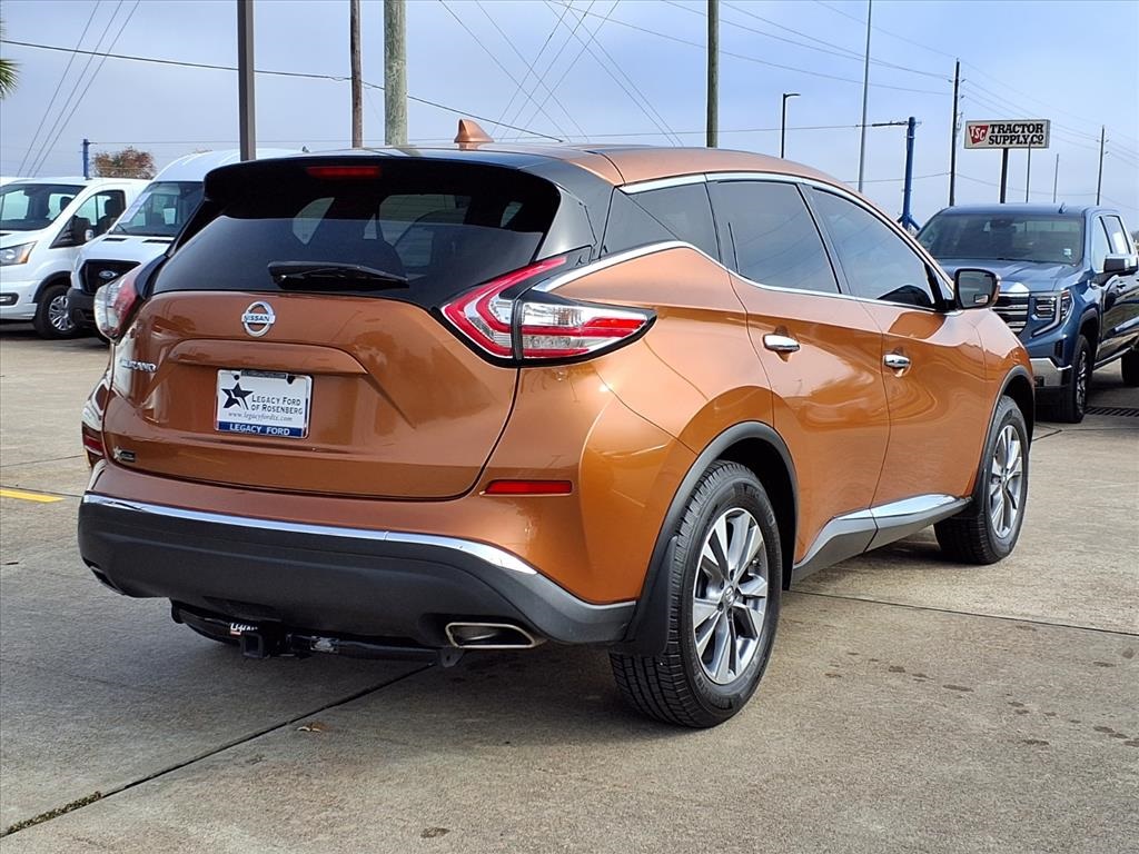 2016 Nissan Murano S Orange at Don McGill Toyota