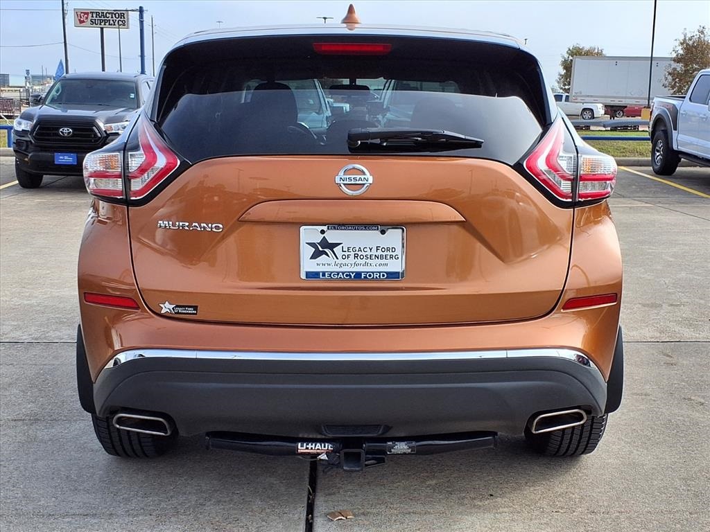 2016 Nissan Murano S Orange at Don McGill Toyota