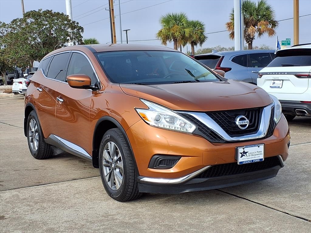 2016 Nissan Murano S Orange at Don McGill Toyota