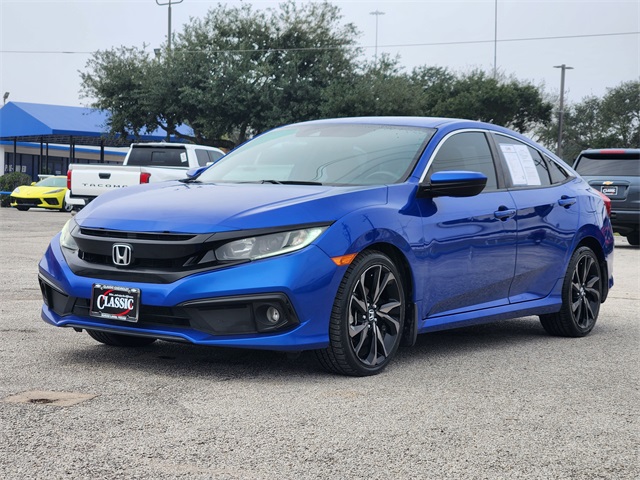 2019 Honda Civic Sport  at DeMontrond Mazda