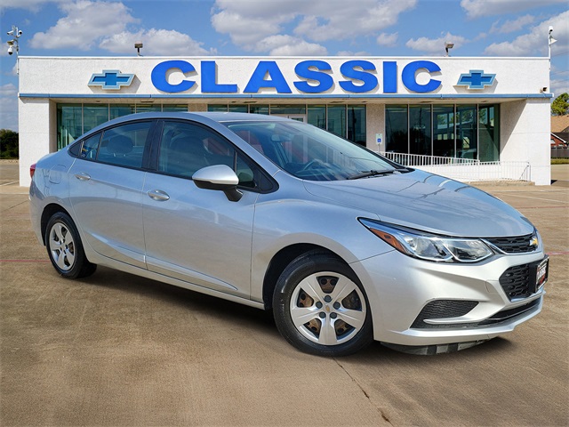 2018 Chevrolet Cruze LS Silver at Bayway Cadillac of The Woodlands