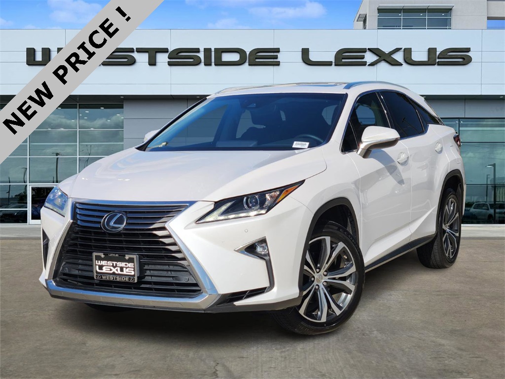 2017 Lexus RX 350 White at DeMontrond Gulf Freeway