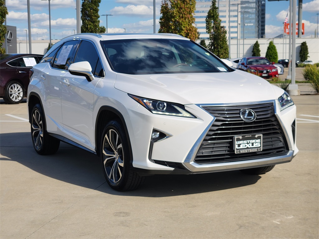 2017 Lexus RX 350 White at DeMontrond Gulf Freeway