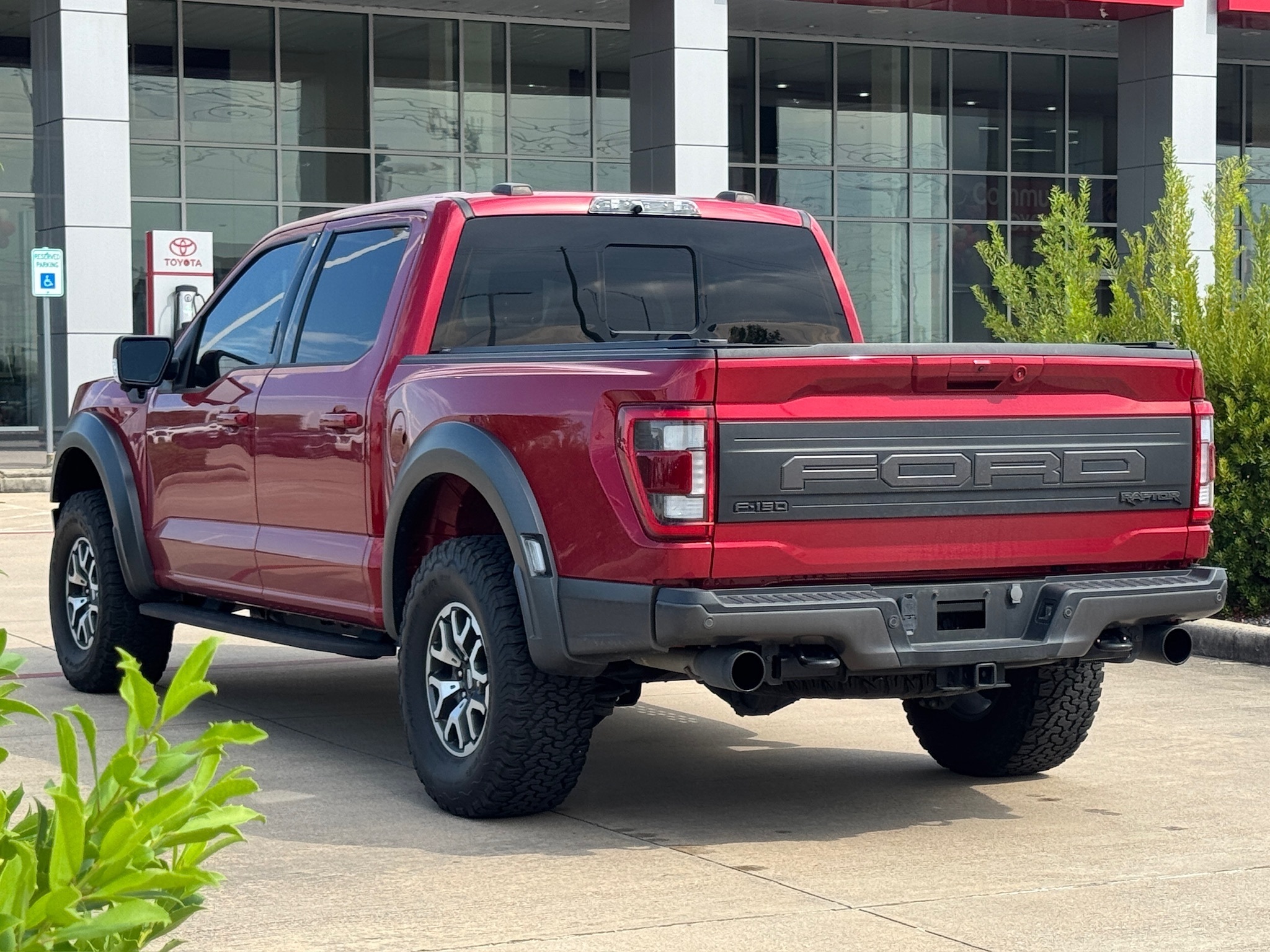 2023 Ford F-150 Raptor Red at Texan Dodge Chrysler Jeep Ram
