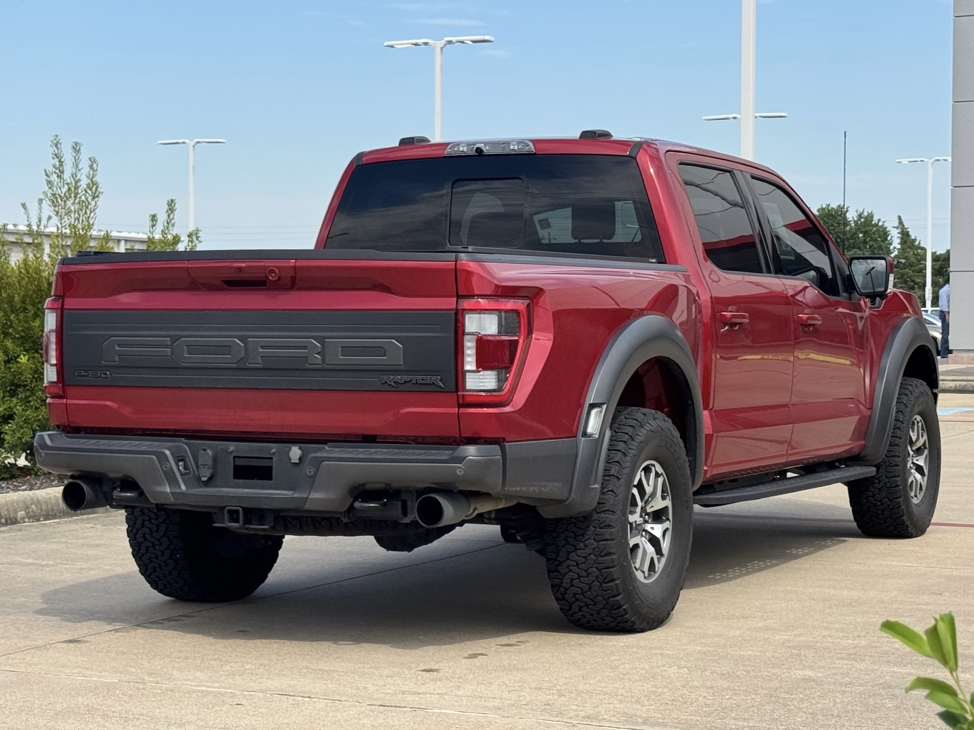 2023 Ford F-150 Raptor Red at Texan Dodge Chrysler Jeep Ram