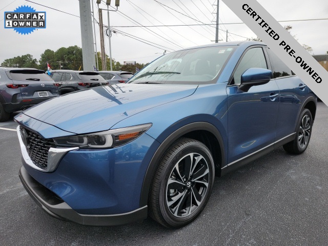 2022 Mazda CX-5 2.5 S Premium Plus Package Blue at Stokes Mazda