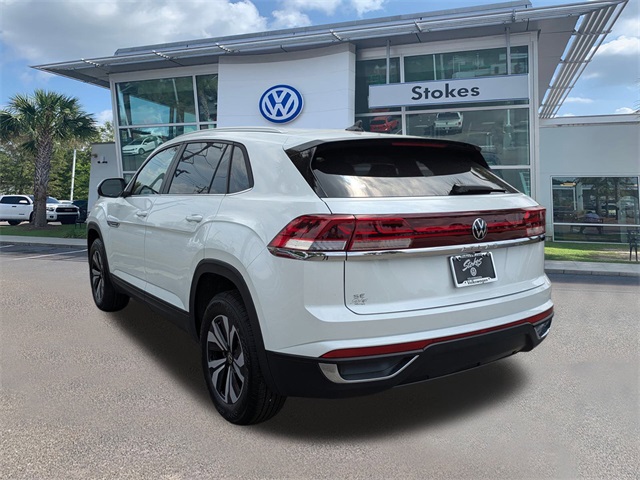 2026 Volkswagen Atlas Cross Sport 2.0T SE White at Stokes Volkswagen