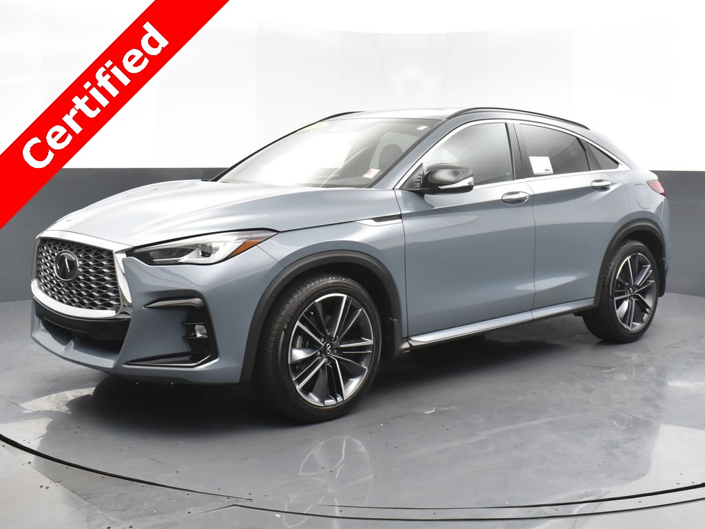 Certified 2025 INFINITI QX55 LUXE with VIN 3PCAJ5JR0SF100292 for sale in Kansas City