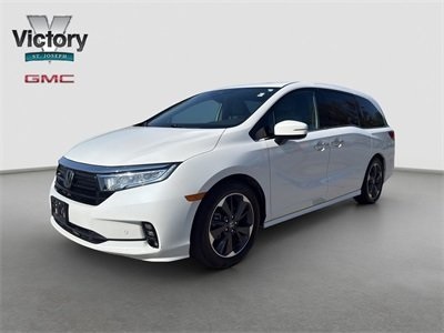Used 2023 Honda Odyssey Elite with VIN 5FNRL6H94PB023569 for sale in Kansas City