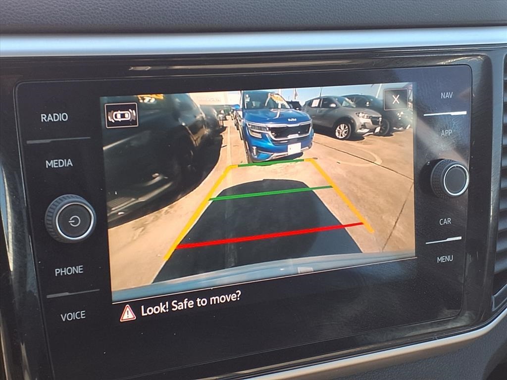 2023 Volkswagen Atlas Cross Sport 3.6L V6 SEL R-Line White at Bayshore Chrysler Jeep Dodge Ram