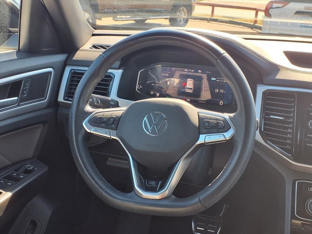 2023 Volkswagen Atlas Cross Sport 3.6L V6 SEL R-Line White at Bayshore Chrysler Jeep Dodge Ram