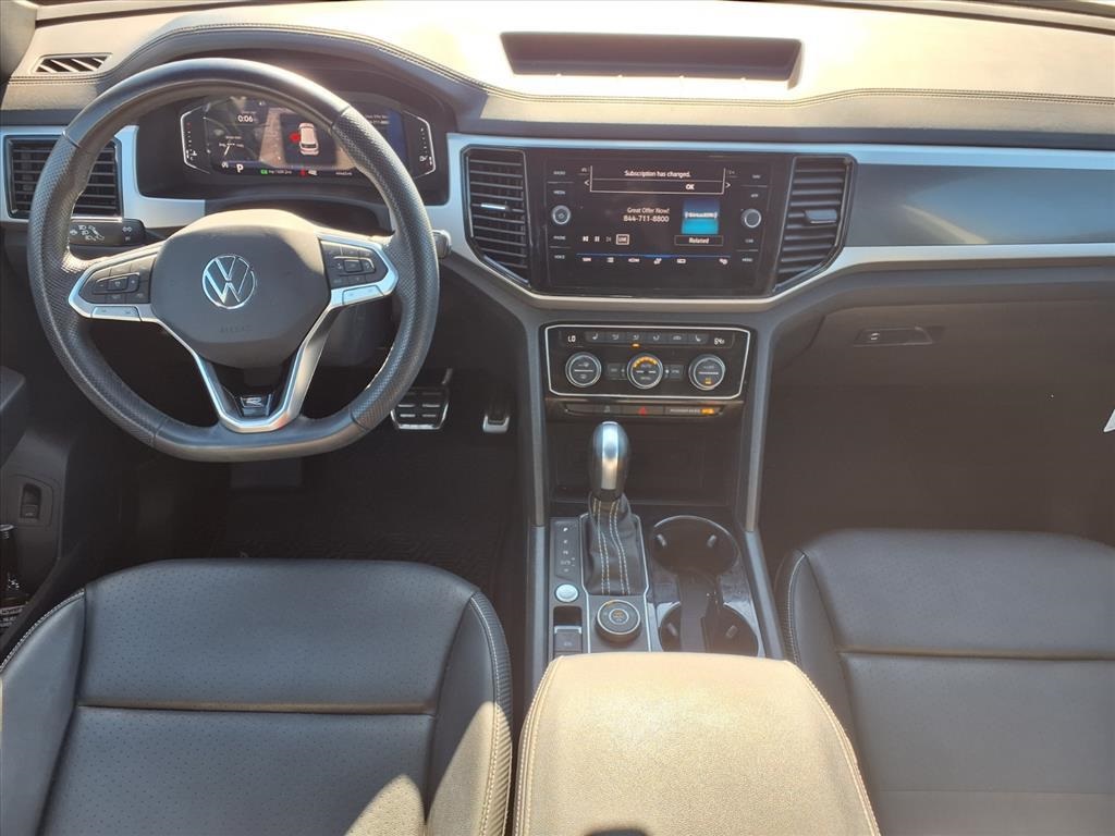 2023 Volkswagen Atlas Cross Sport 3.6L V6 SEL R-Line White at Bayshore Chrysler Jeep Dodge Ram
