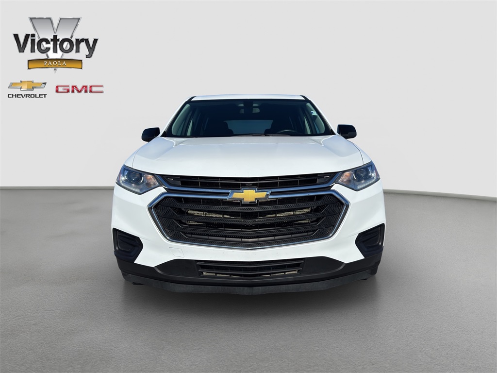 Used 2021 Chevrolet Traverse LS with VIN 1GNERFKW9MJ226089 for sale in Kansas City