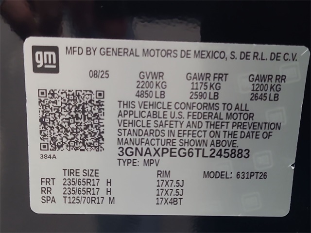 2026 – Chevrolet – Equinox