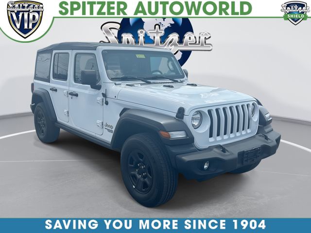 Bright White Clearcoat 2020 Jeep Wrangler SUV / Crossover Four-Wheel Drive 6-Speed Manual