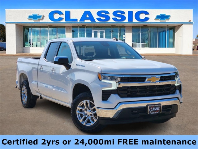 2022 Chevrolet Silverado 1500 LT White at Classic Elite Chevrolet Sugar Land
