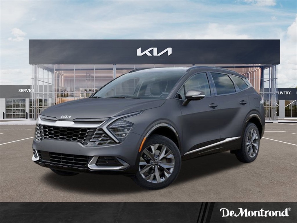 2025 Kia Sportage Hybrid SX-PRESTIGE AWD Gray at Shottenkirk Kia Fort Bend
