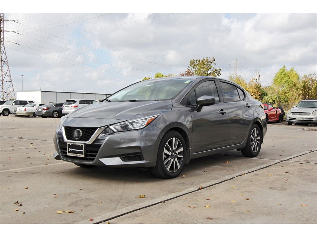 2021 Nissan Versa 1.6 SV Gray at Bravo Nissan
