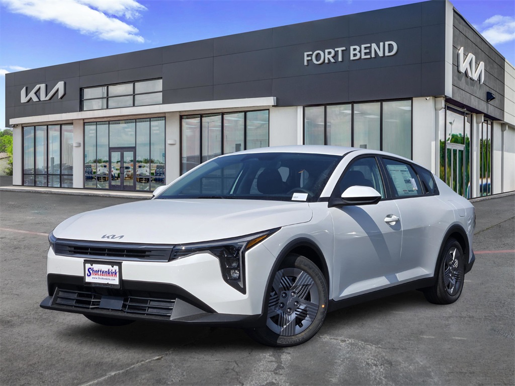 2025 Kia K4 LX White at Shottenkirk Kia Fort Bend