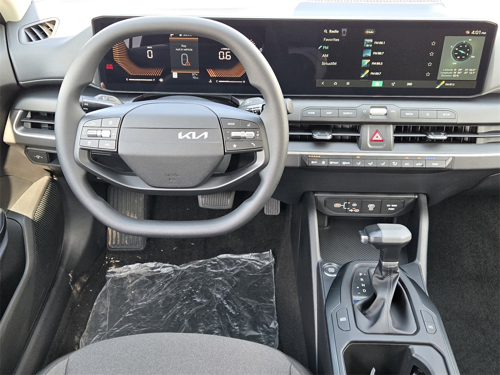 2025 Kia K4 LX White at Shottenkirk Kia Fort Bend