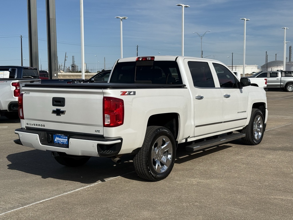 2018 Chevrolet Silverado 1500 LTZ White at Community Toyota