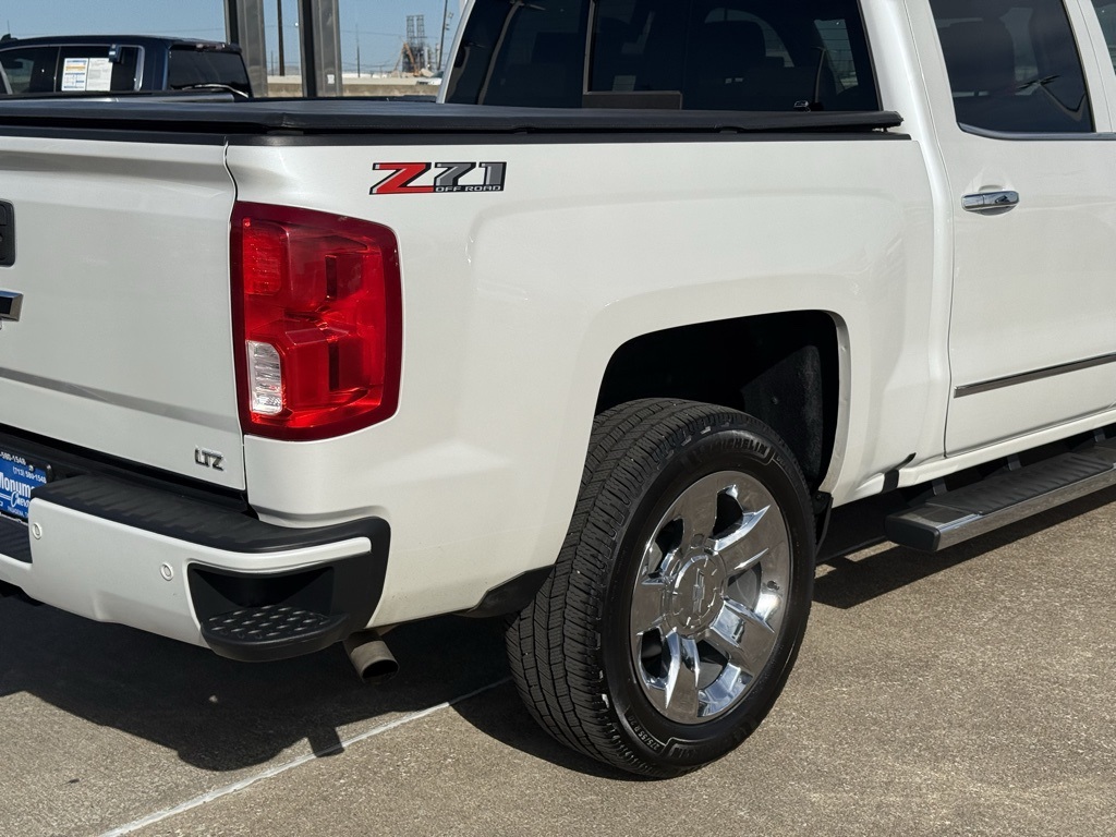 2018 Chevrolet Silverado 1500 LTZ White at Community Toyota