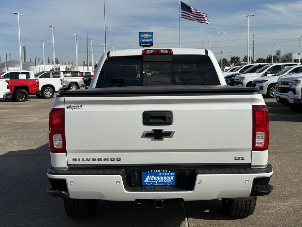2018 Chevrolet Silverado 1500 LTZ White at Community Toyota
