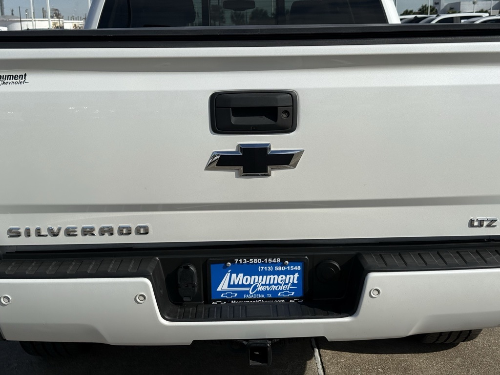 2018 Chevrolet Silverado 1500 LTZ White at Community Toyota