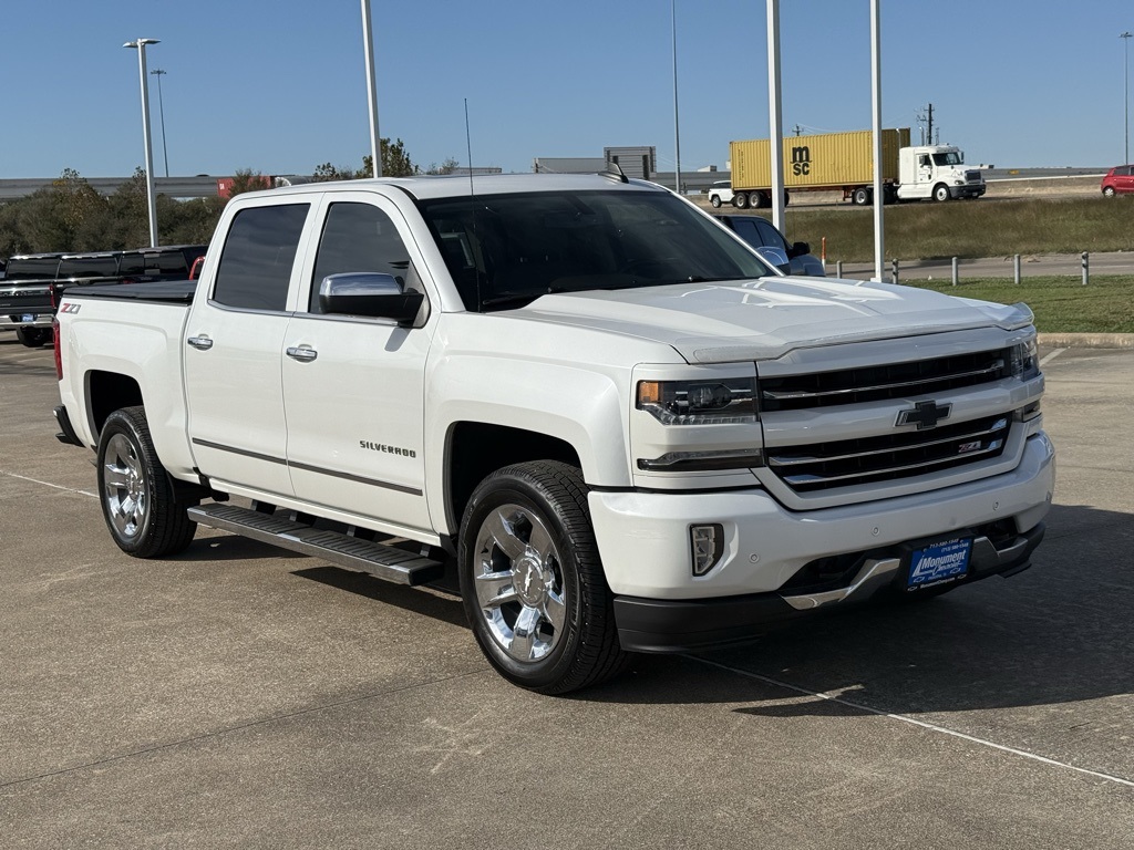 2018 Chevrolet Silverado 1500 LTZ White at Community Toyota